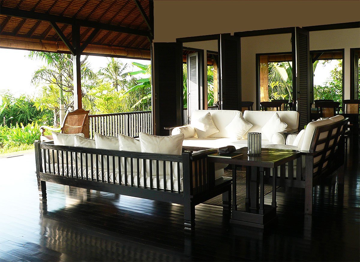 Modern Villa Interior Beautiful Living Room Stock Photo Picture